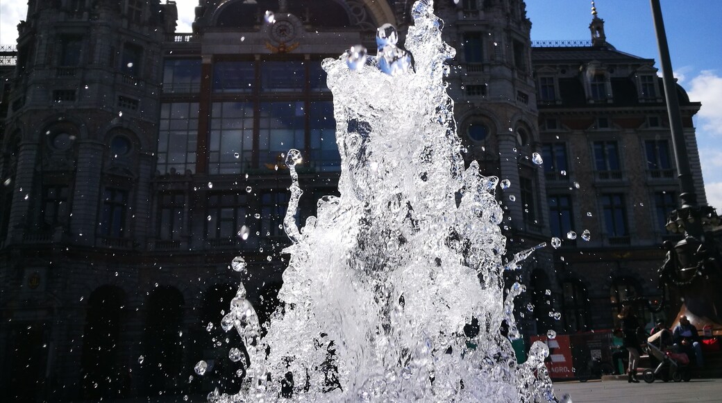 Het Centraal Station van Antwerpen, door de Antwerpenaren ook wel de Middenstatie of Spoorwegkathedraal genoemd, werd in 1905 in gebruik genomen. Het gebouw bestaat uit een stalen perronoverkapping en een stenen stationsgebouw in eclectische stijl. In 2007 opende een tunnel onder het station waardoor Antwerpen-Centraal niet langer een eindstation is. Het Centraal Station werd al meermaals verkozen tot één van de mooiste stations ter wereld.