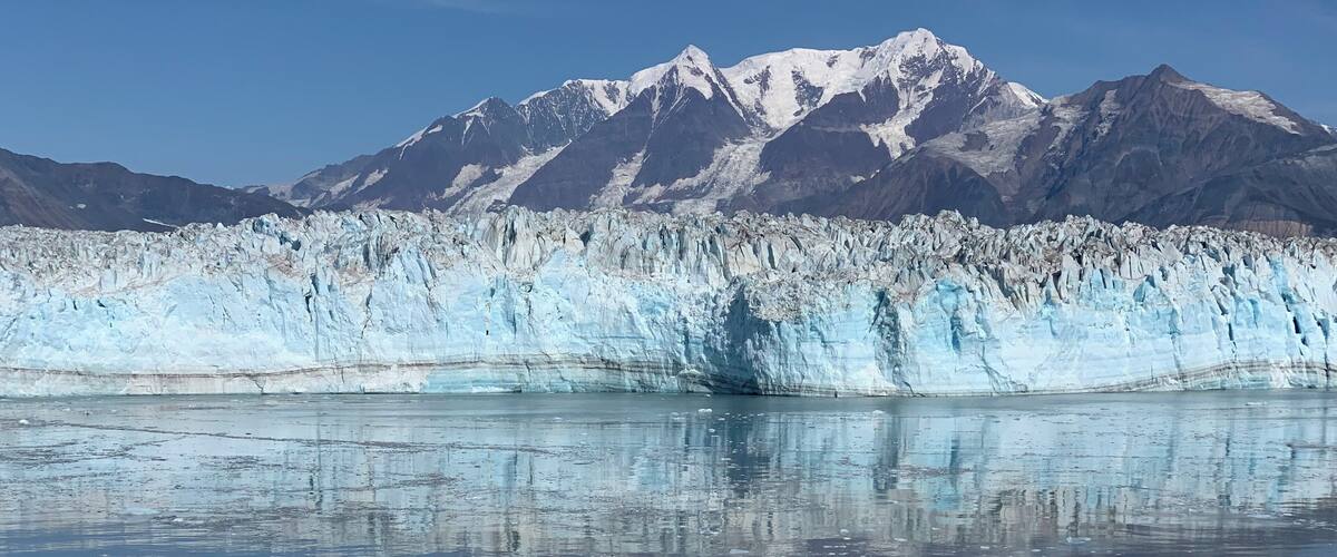 Silversea cruise “smaller” ship allowed us to get closer to the glacier. The pops and splashes from calving were incredible. The blue color is unreal. Late August 2019 iPhone Xs