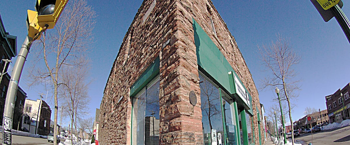 Sault Ste. Marie is a city in Ontario, Canada. It's on the St. Marys River, north of the U.S. border, near 3 of the Great Lakes. It’s known for the 19th-century Sault Ste. Marie Canal, lined with red sandstone buildings.