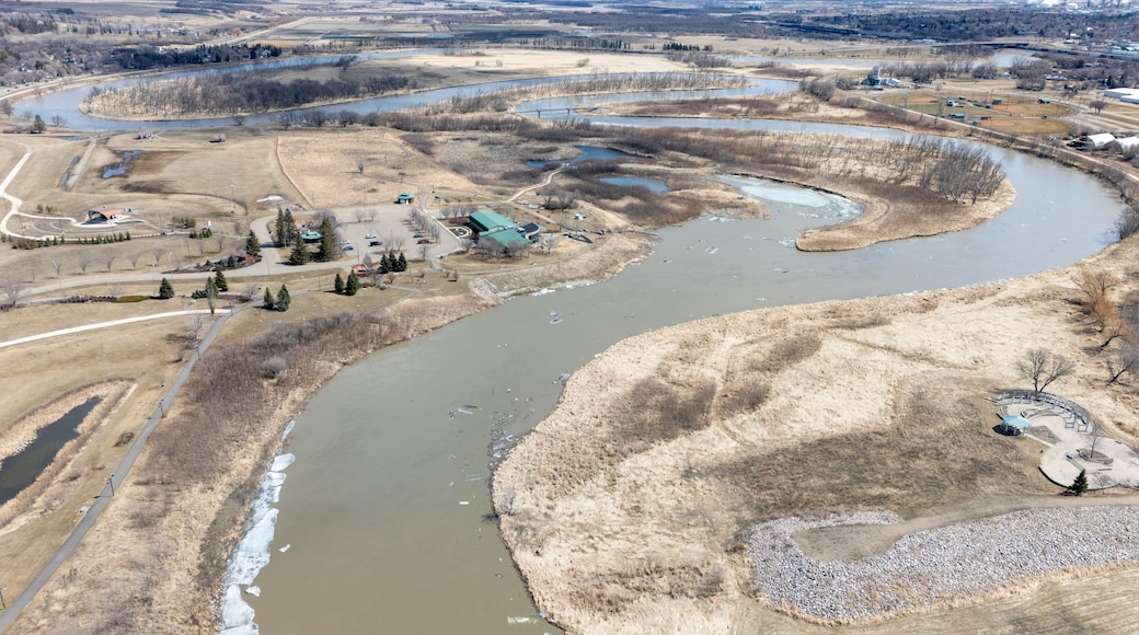 Assiniboine River In Manitoba, Canada