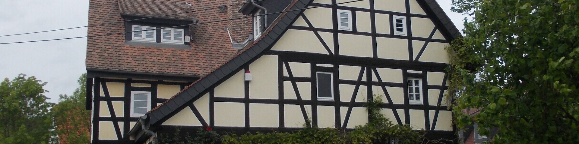 Half-timbered house in Paditz (Altenburg, Thuringia)