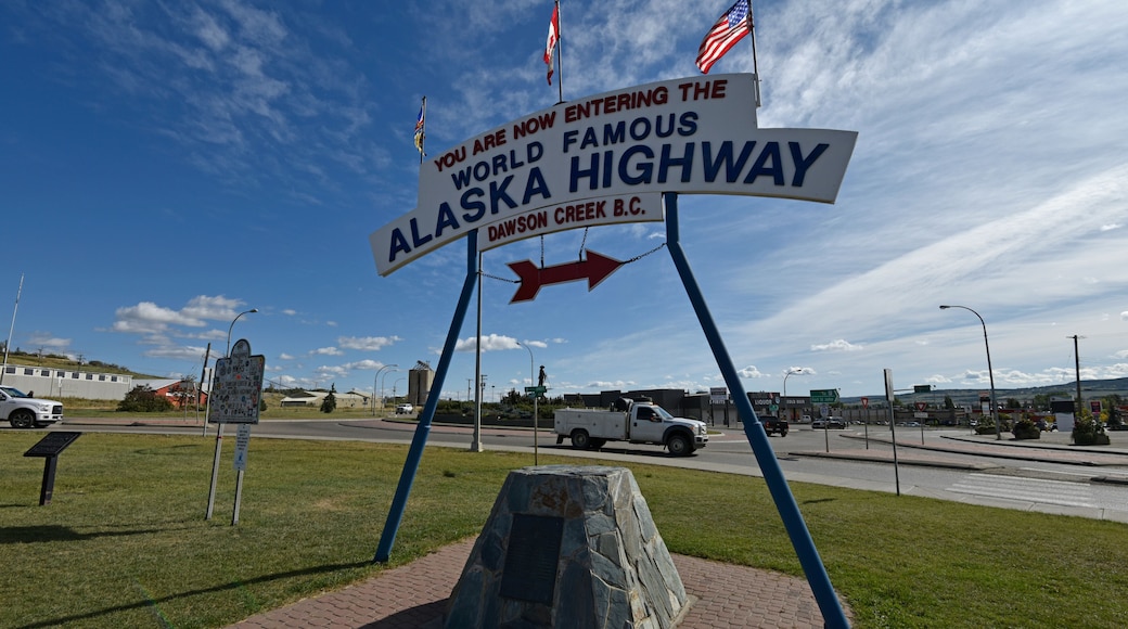 Dawson Creek, Alcan, Alaska Highway, British Columbia, Canada