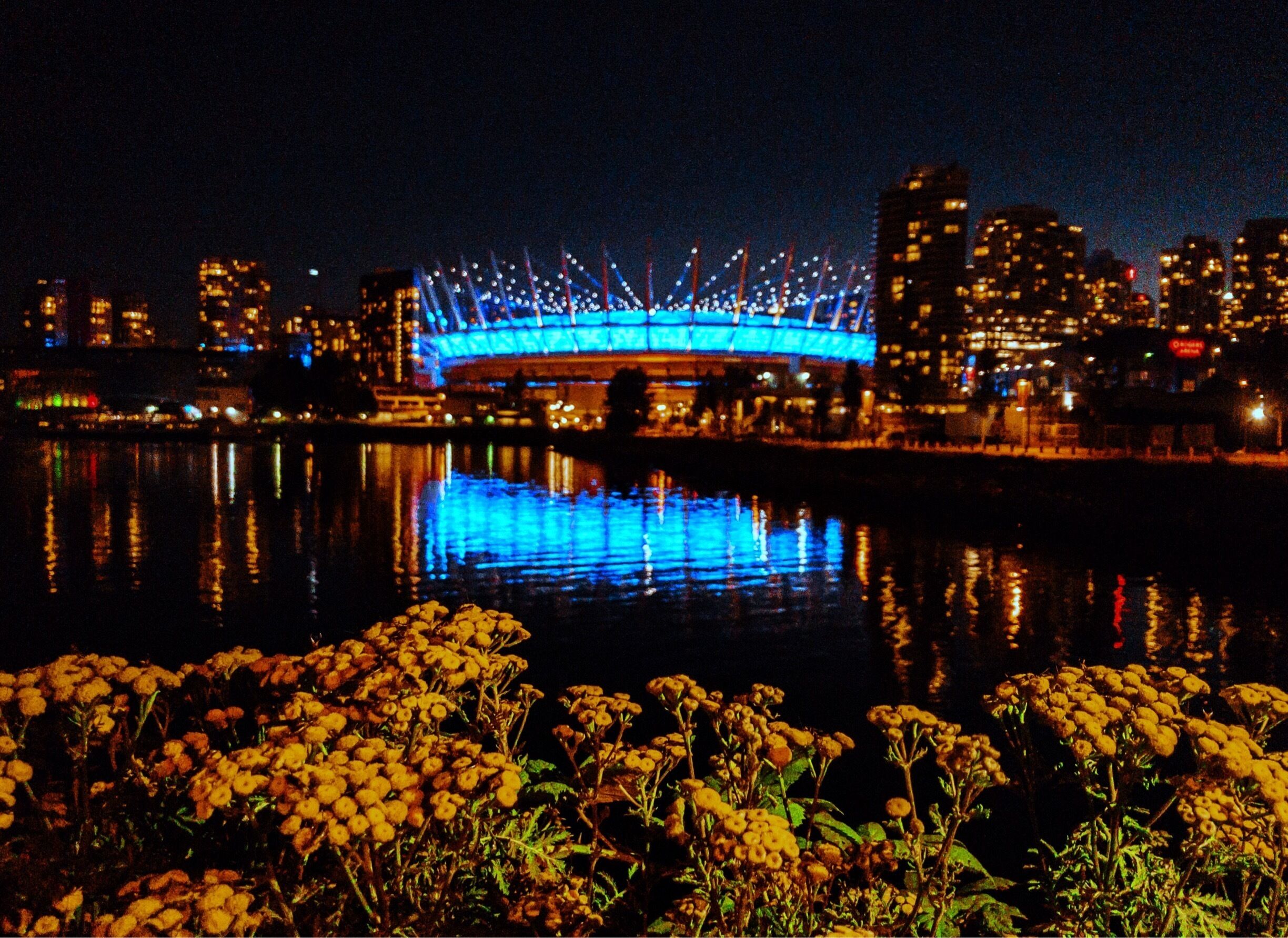 Vancouver has flowers everywhere, foreground interest? Yes, please!