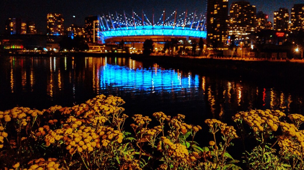 Vancouver has flowers everywhere, foreground interest? Yes, please!
