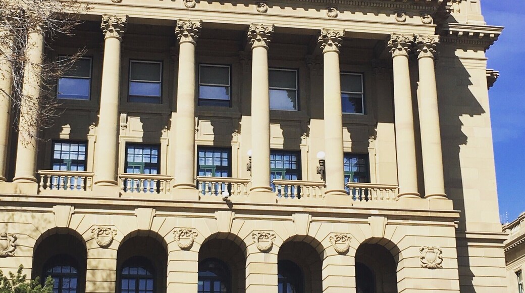 Creative people feel free to live out their dreams in Alberta, CA, including this young man, who is cosplaying as Geralt of Rivia from the popular video game series the Witcher.