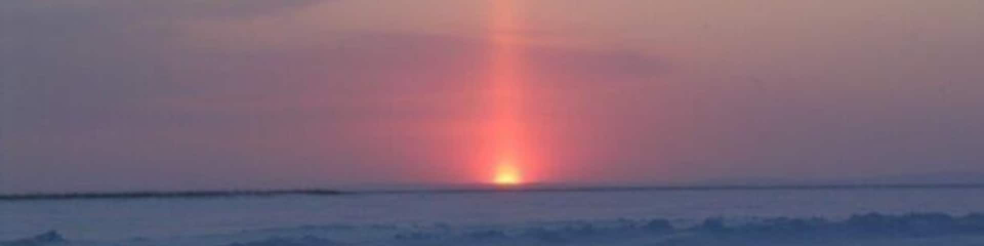 #snow. Sunset. On the ice road. On the way back to Inuvik from Tuk.