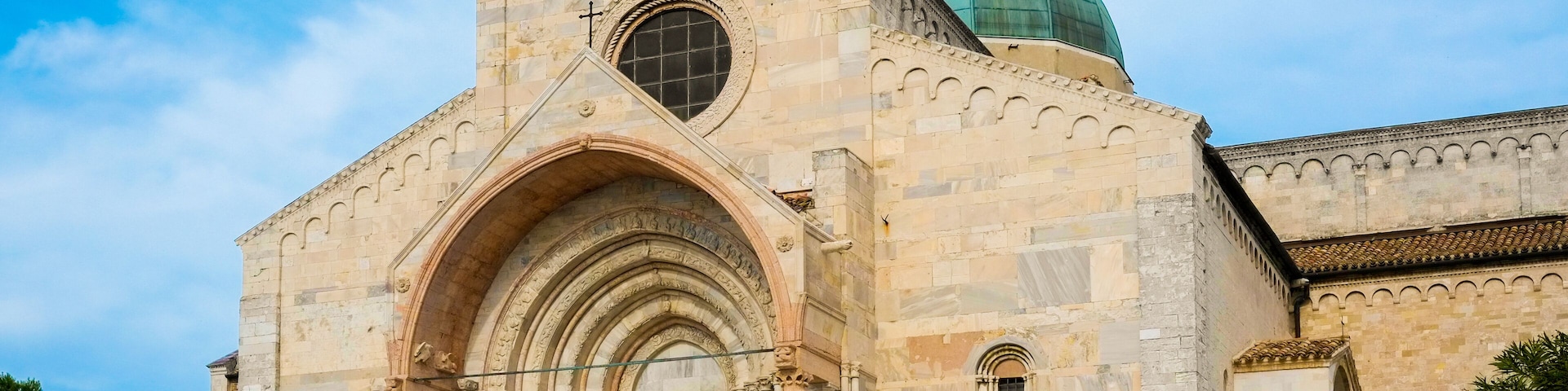 Saint cyriacus cathedral in Ancona, Italy