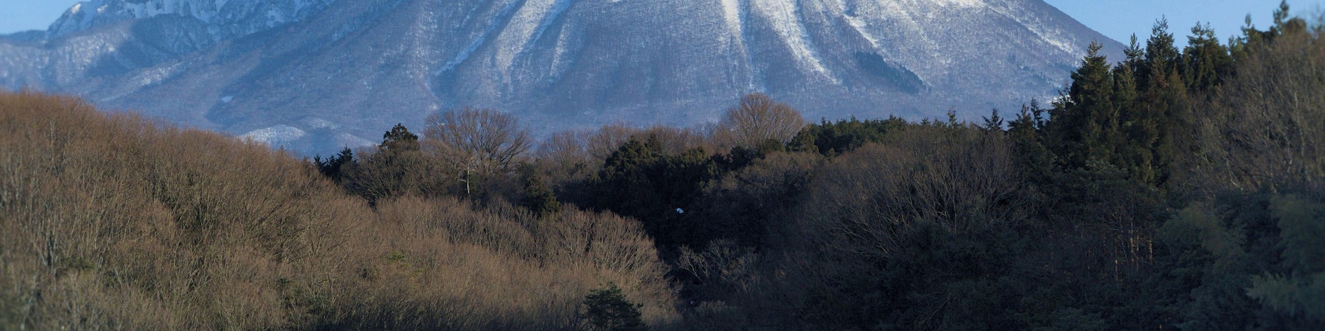 The NW side of Daisen volcano.