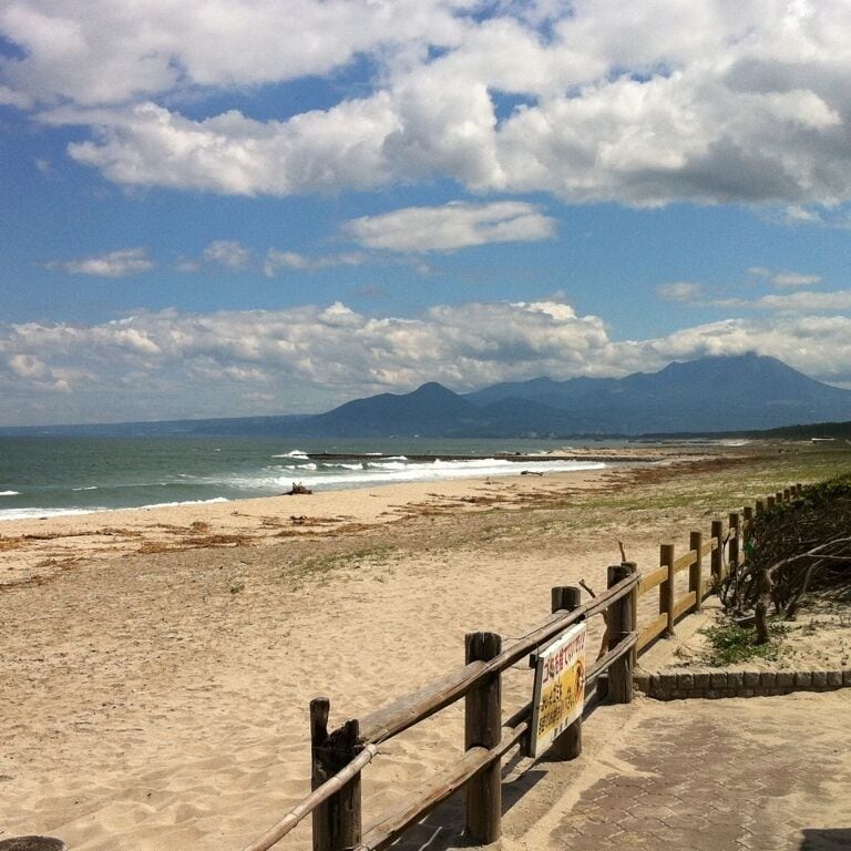 Back side of Japan. Overviewing Daisen, Tottori Pref. 