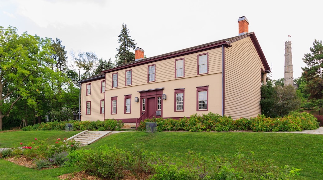 Hamilton caracterizando uma casa