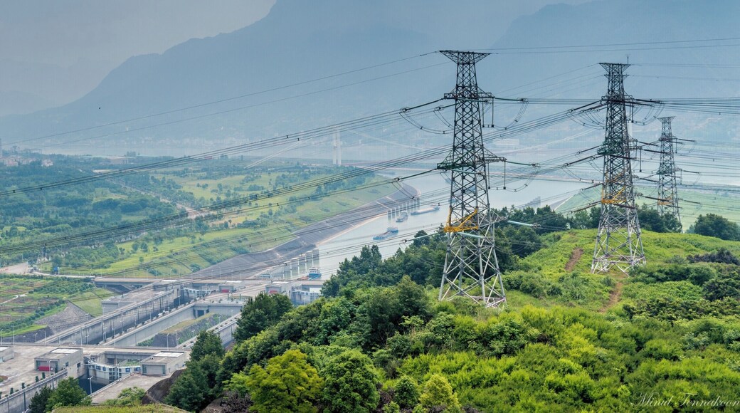 Three Gorges Dam is the world's largest hydro-power plant which is located in the Hubei province in China. It has got amazing views all around. Highly recommend to visit if you have in spare time in China. Such a massive creation.