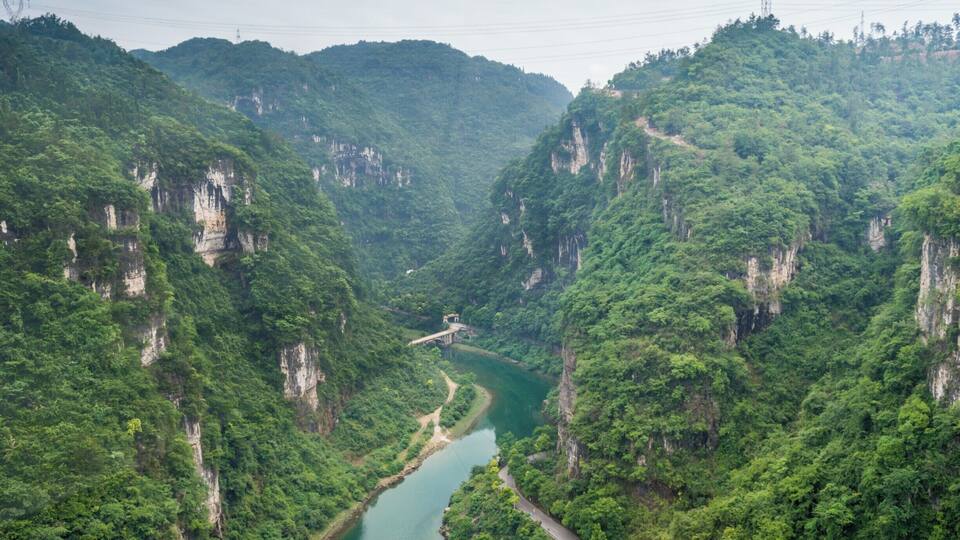 Yichang is a town developed recently in the Hubei province of China due to the construction of the Three Gorges Dam which is the largest hydro-power plant in the world. This area is rich in natural beauty and it's really mountainous. I definitely recommend you this amazing place if you have any spare time in China.