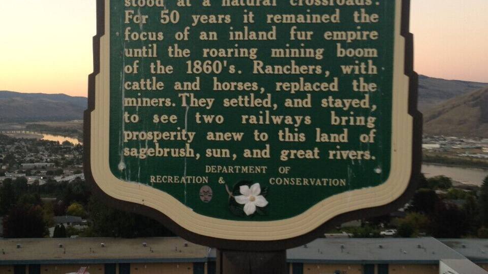 Make sure if in the area to checkout this Scenic Lookout. The point overlooks North Shore in Kamloops BC. It also has some historical information posted on the sign which describes more about the area.
Kamloops has an almost Wild West feeling to it. There are several buildings which still have their character and the charm of what someone would expect to see in the west.
Be prepared to experience very hot and dry summers (my curls won't stay and fall flat in minutes). There is a lot of hills and some are quite a challenge to try and climb.
I've been here now for 3 days and every part of my lower half is in pain from trying to climb up the side of the mountain back to my hotel. Some hills are so steep in fact it takes everything to control your legs from breaking out into a run.