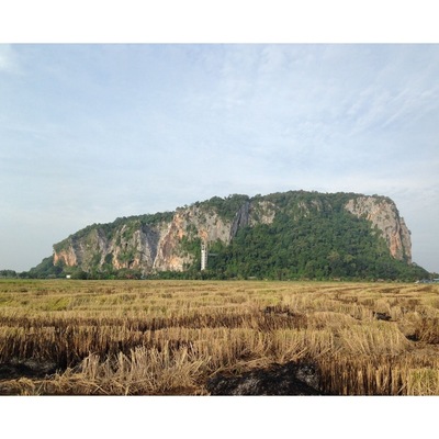 Take time to visit this massive hill and it's many caves. For a small fee get a local to guide and show you the trail and caves. Surprises awaits you in the cave :)