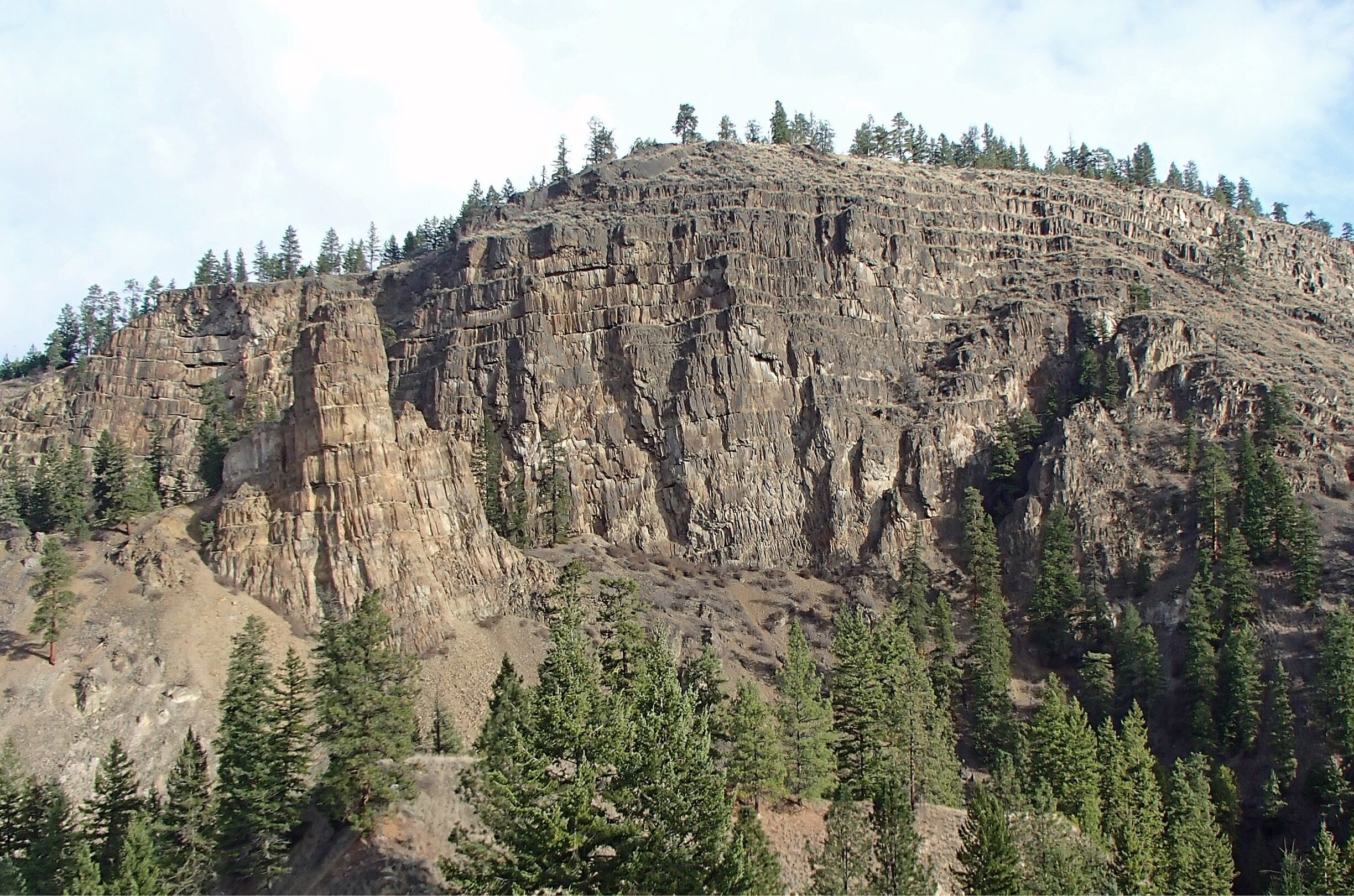 Find your way to Field Rd and the sites begin immediately.  A beautiful hike along the Mission Creek Greenway.