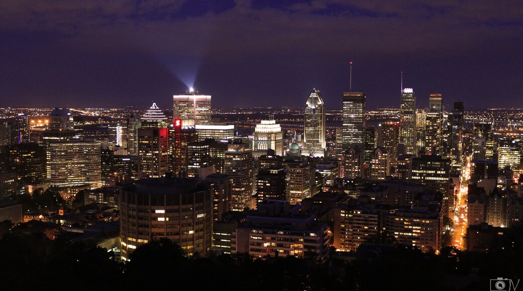 Such a beautiful view of the lit downtown of Montreal, Quebec on a pleasant evening just after the sunset.!
#troverontuesday #downtown #canada #montreal #vacation #canonusa #traveldiaries #canonphotography #nightlife #nightphotography