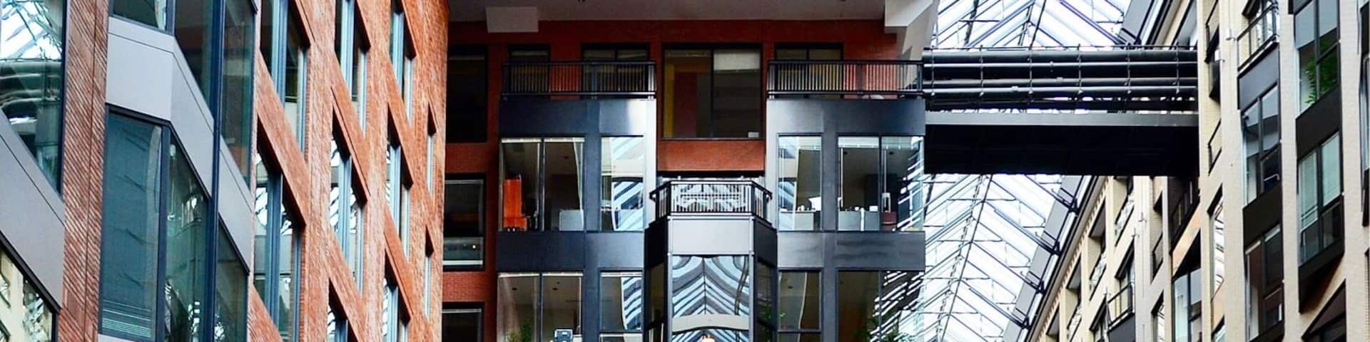 Beautiful fountain and reflecting pool at open space.
Centre de Commerce Mondial de Montréal / World Trade Centre Montréal is an office and hotel complex located in the Quartier international district of Montreal, the second largest French speaking city in the world.
#reflection #Montreal #Quebec #Reflections #NorthAmerica #Canada #architecture #perspectives