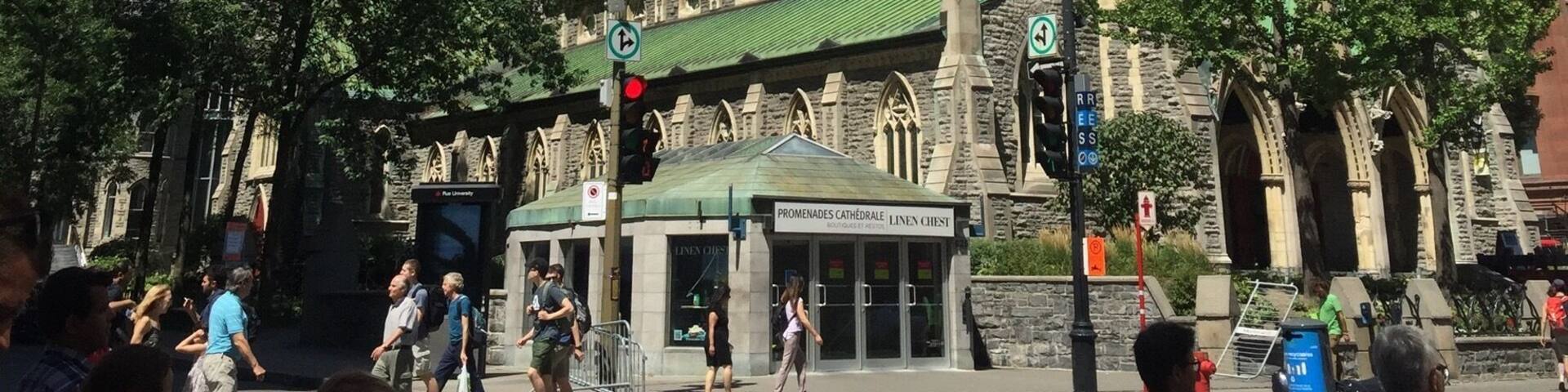 Downtown MTL on a beautiful summer day