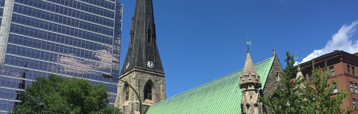 Downtown MTL on a beautiful summer day