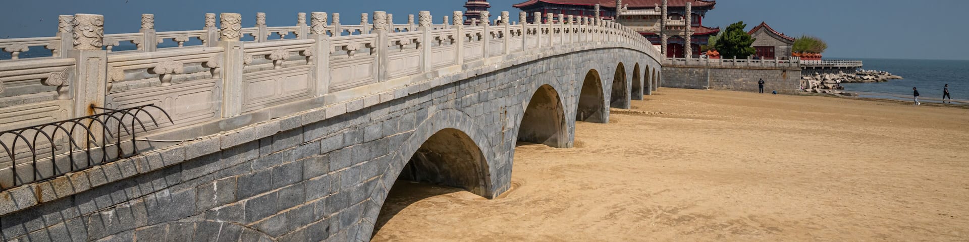 The eight immortals crossing in shandong yantai penglai city east beach road no 8