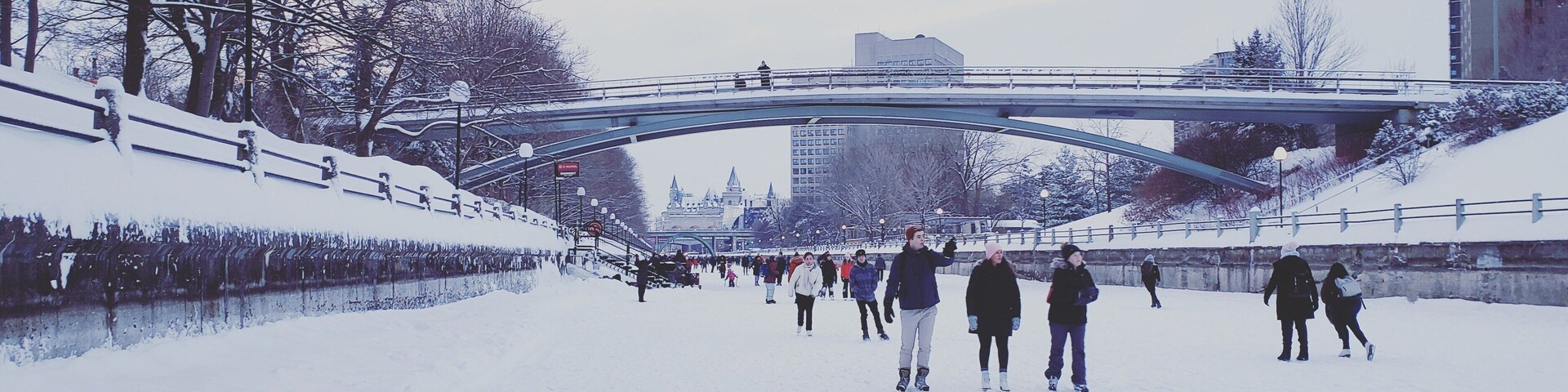 Skate on the world's largest ice rink. Every year at this time, Gatineau and Ottawa host a shared event called Winterlude. It's a festival that I've gone to since I was a little girl. It's a lot of fun for the whole family. All the events are free of charge and the festival snow bus is also free that takes you to different locations where events are being hosted and run about every 15 minutes. You can expect music, sledding, tubing, ice skating on the Rideau Canal, original snow taffy made with real maple syrup, ice sculptures, free hot chocolate, coffee at some locations, and so much more. I highly recommend if you are in the area. #Winterlude #Quebec #Ontario #Gatineau #Ottawa #tourism #Thingstodo #Festival #NationsCapital
