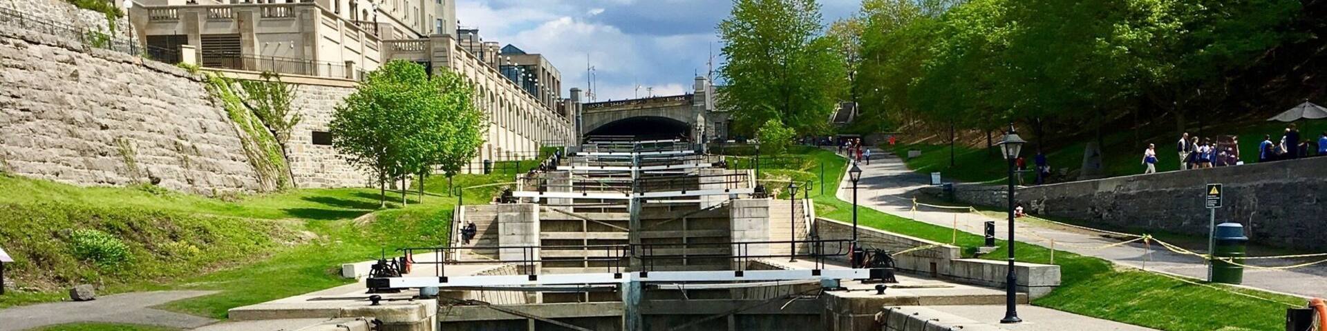 UNESCO World Heritage Site: Rideau Canal - Ottawa Lock, Ottawa, Canada
The Rideau Canal connects Ottawa on the Ottawa River to Kingston on Lake Ontario. It is 202 kilometres in length. The canal was opened in 1832 as a precaution in case of war with the United States. It remains in use today primarily for pleasure boating, with most of its original structures intact. It is the oldest continuously operated canal system in North America. (Wikipedia)
#UNESCOWorldHeritageSite #InStone #canal #Ottawa #Canada #Ontario #BVSblue #TroveOnTuesday #NorthAmerica #RideauCanal #lock #perspective #History Photo Contest