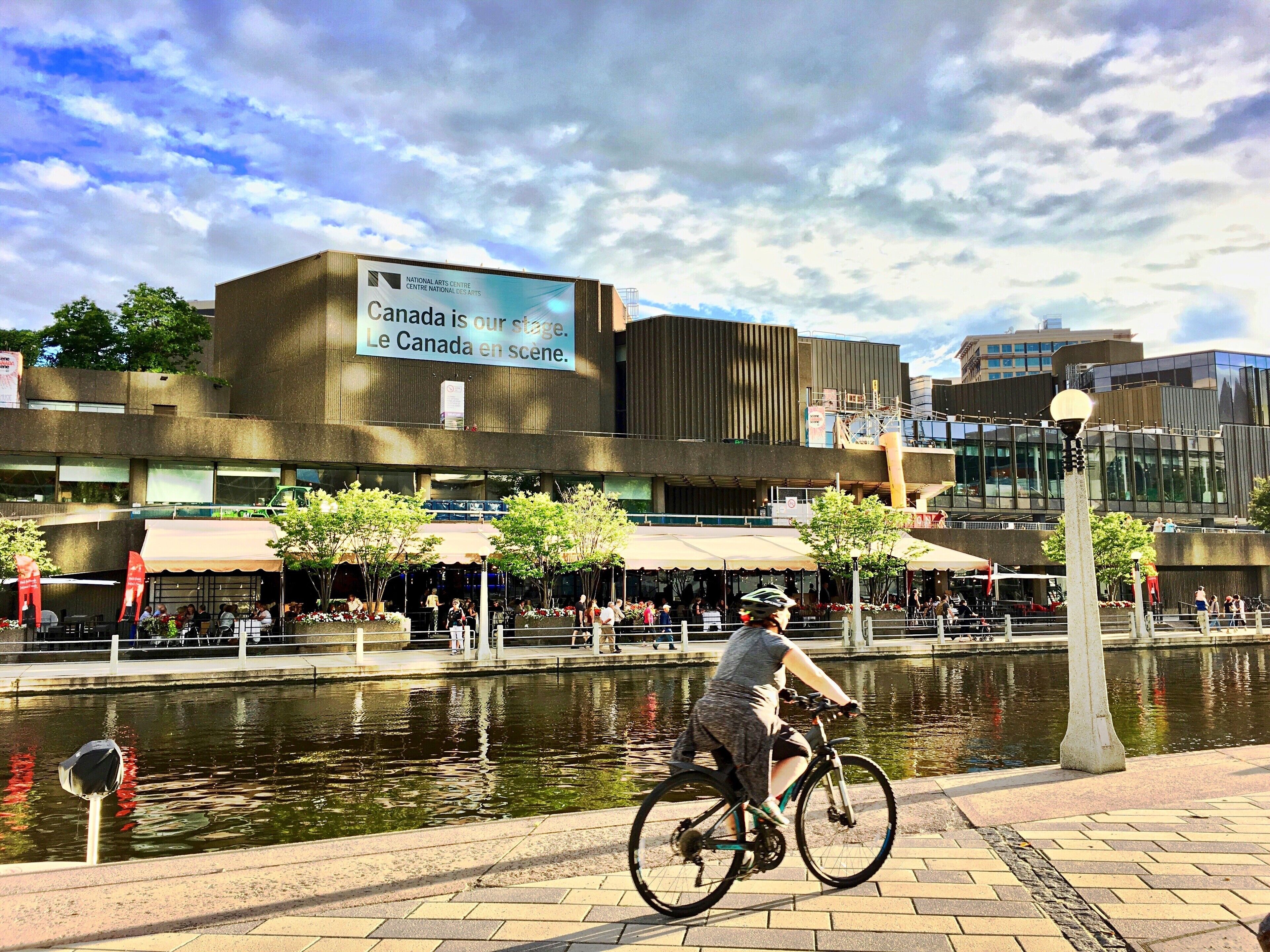The Rideau Canal connects Ottawa on the Ottawa River to Kingston on Lake Ontario. It is 202 kilometres in length. The canal was opened in 1832 as a precaution in case of war with the United States. It remains in use today primarily for pleasure boating, with most of its original structures intact. It is the oldest continuously operated canal system in North America. (Wikipedia) 
#UNESCOWorldHeritageSite #canal #Ottawa #Canada #Ontario #NorthAmerica #RideauCanal