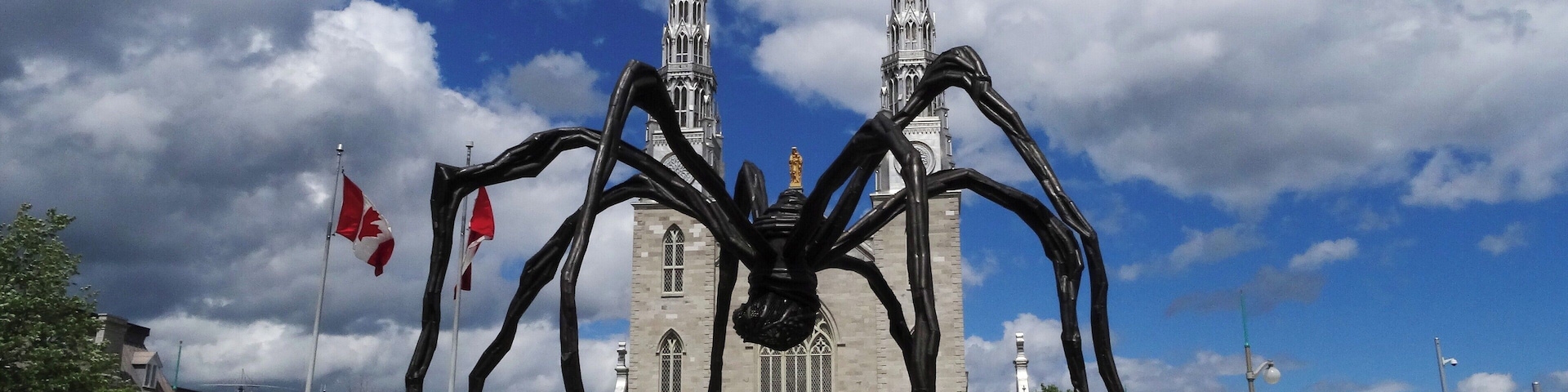 #Ottawa #Canada #Cathedral #Catedral #Notredame
Sente-se uma paz muito grande no interior desta catedral maravilhosa. Destaque para os vitrais, o altar e o teto azul repleto de estrelas. Atravessando a rua encontramos uma enorme aranha (The Mamam) de Louise Bourgeois e a Galeria Nacional do Canadá.
You feel a great peace inside this wonderful cathedral. Highlight for the stained glass windows, the altar and the blue ceiling filled with stars. Across the street you can find a huge spider (The Mamam) by Louise Bourgeois and the National Gallery of Canada.