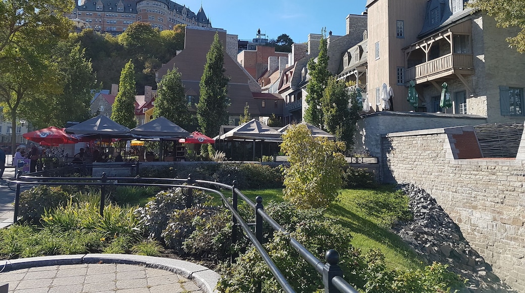 Quiet lull between cruise ships in the old part of town by the harbour.
