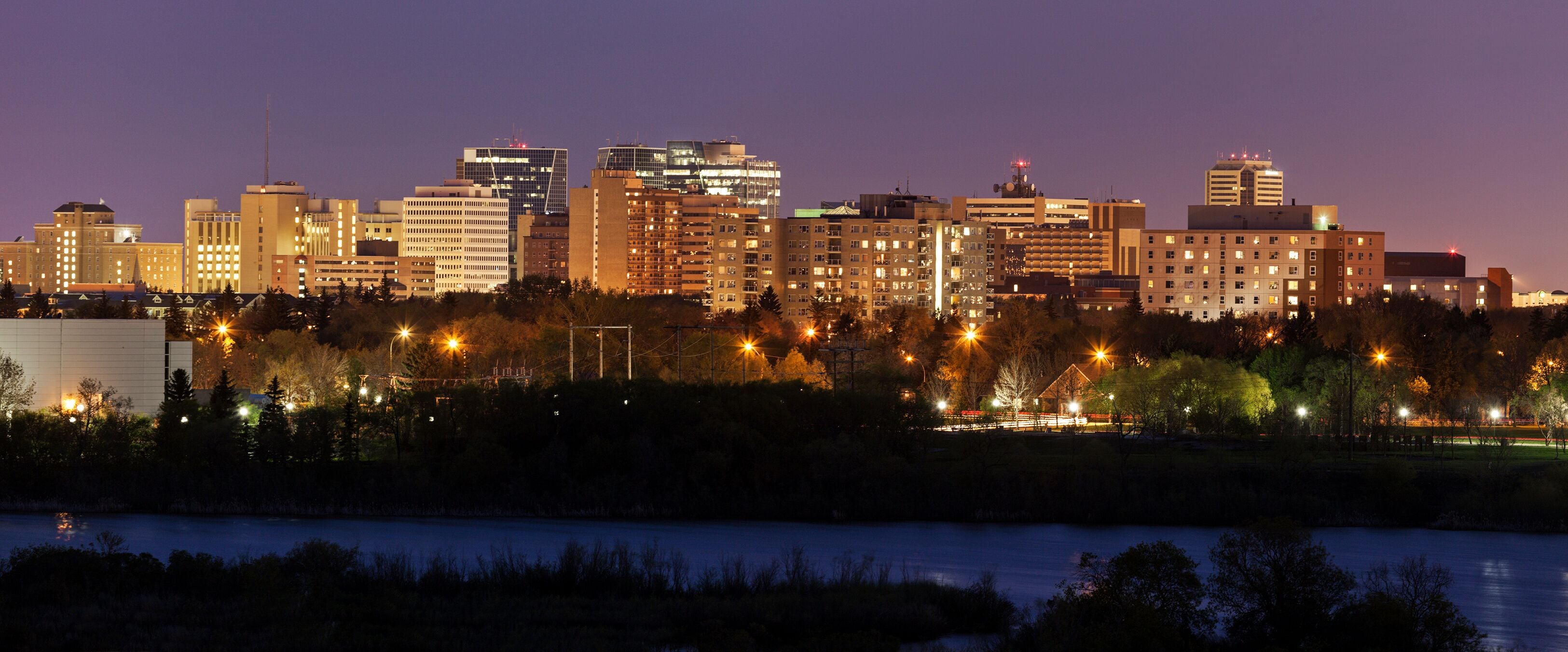 Skyline of Regina, Saskatchewan