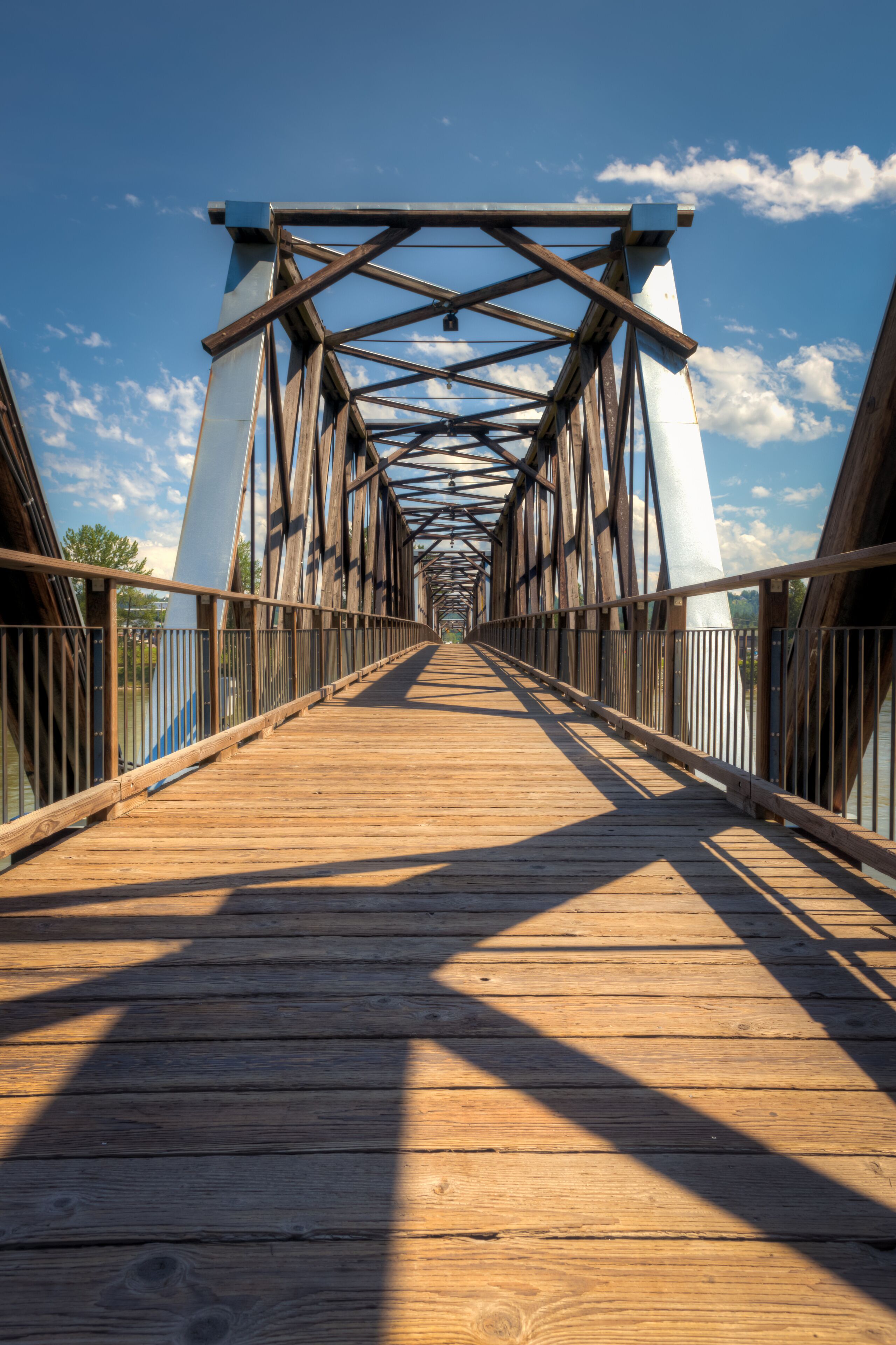 Fraser Bridge, Quesnel BC, Canada