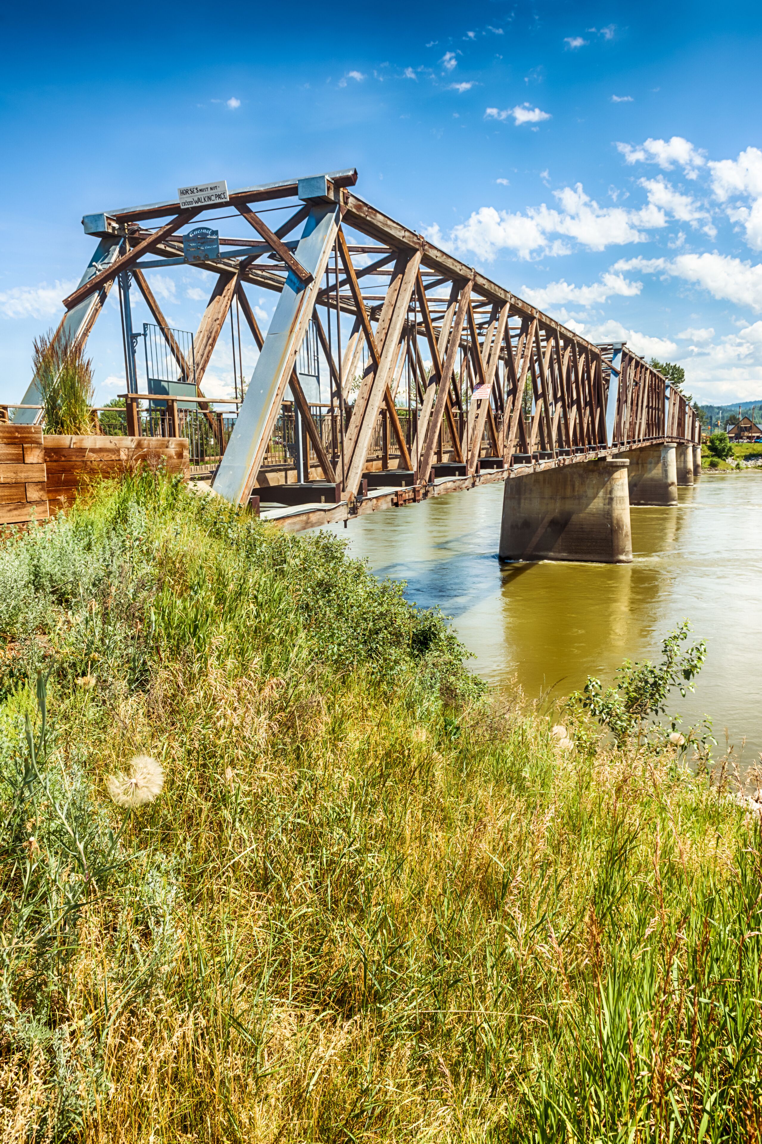Fraser Bridge, Quesnel BC, Canada