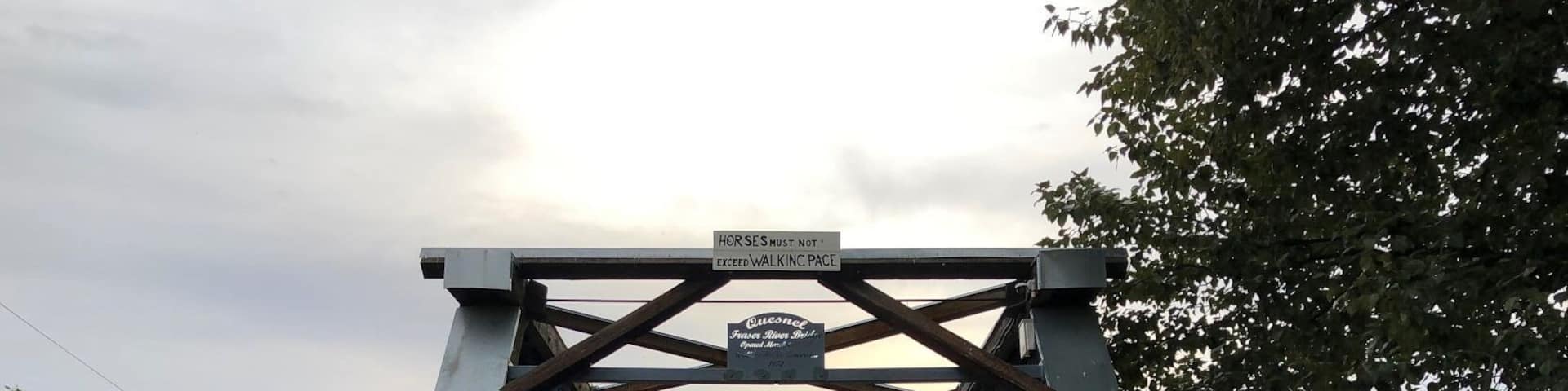 The Old Fraser River Bridge is the longest wooden truss walking bridge in the world (832 ft.) (September 2019)
#Trovember