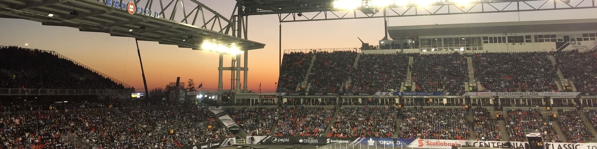 Centennial Classic in Toronto over New Years #RedWings #MapleLeafs #AlumniGame #LifeAtExpedia