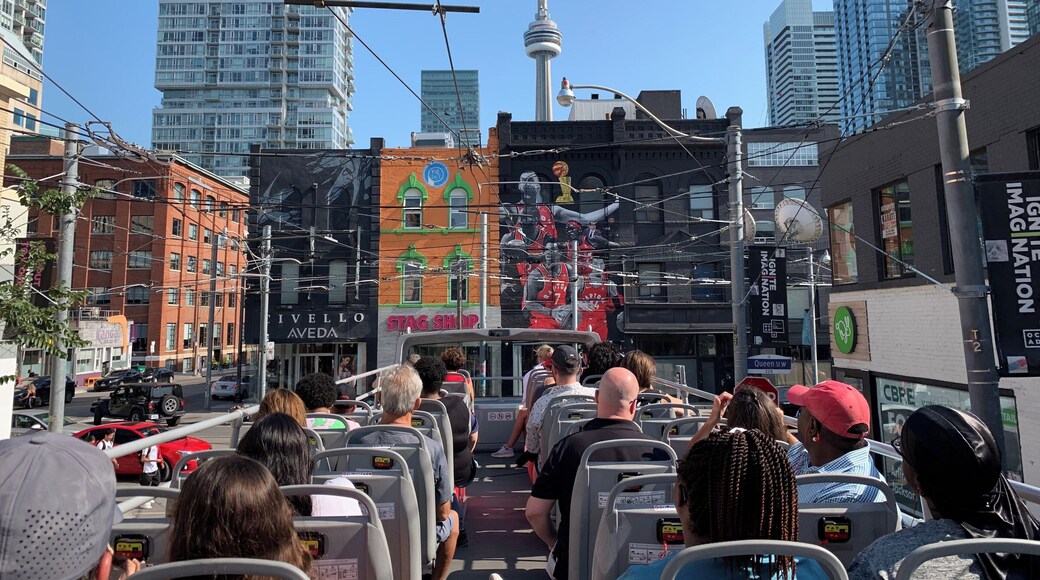 Seeing Toronto via an open top bus tour is certainly the way to go. With the ability to hop on and off at any stop you wish it makes for a great day or two out.