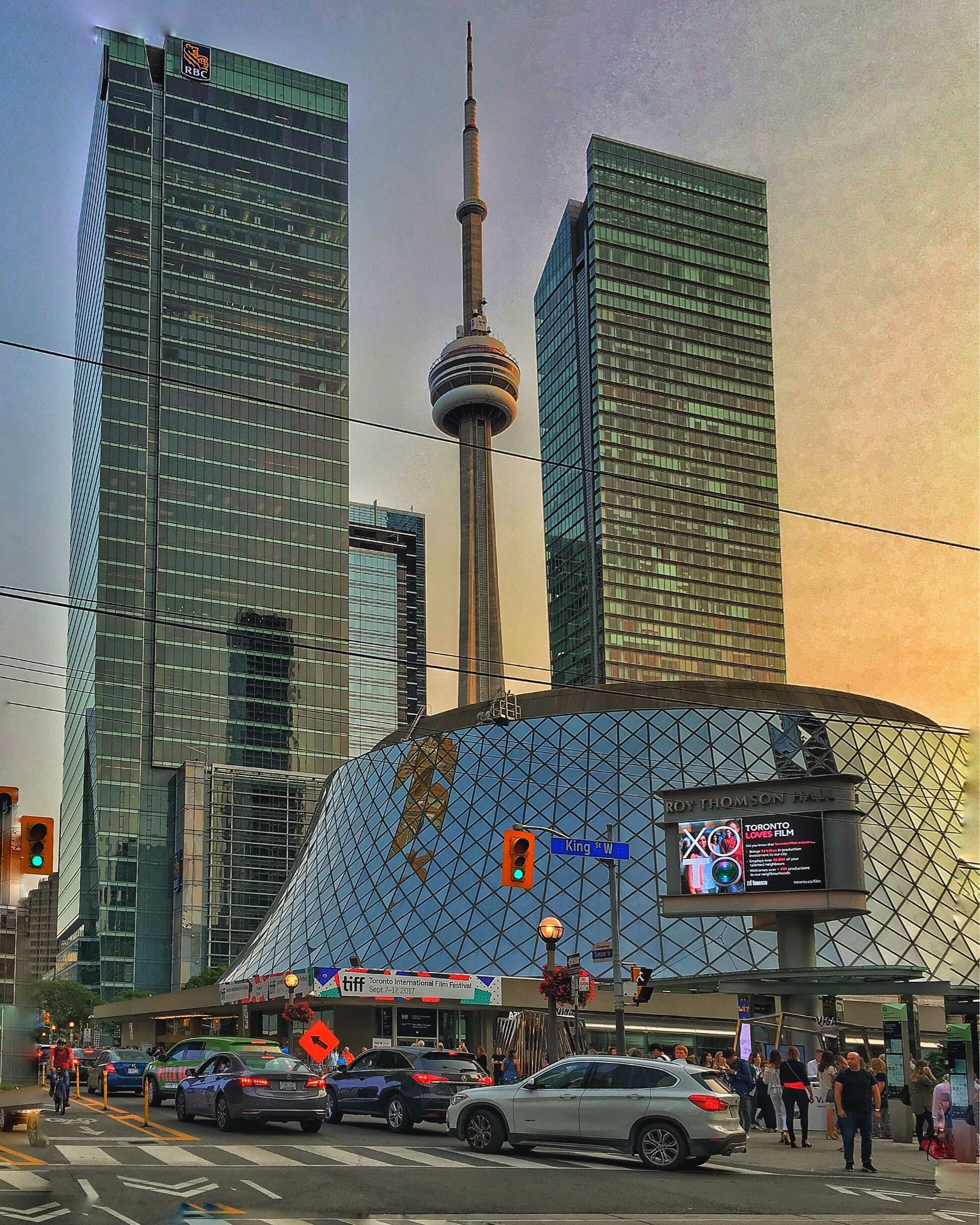 Roy Thompson Hall is a concert hall located in the entertainment district of Toronto, Canada and the epicentre of the 2017 Toronto International Film Festival. 