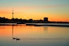 Looking east to Downtown Toronto in Humber Bay Park before sunrise, one of the best lakefront views of the Toronto skyline.
#Canada #Toronto #HumberBay #golden #reflection #CNTower