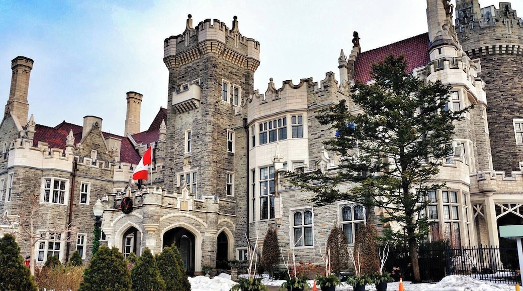 When in Toronto, visit a castle...seriously! Casa Loma is a castle located in the west side of Toronto. You can explore the outside as well as inside.
http://www.casaloma.org/
