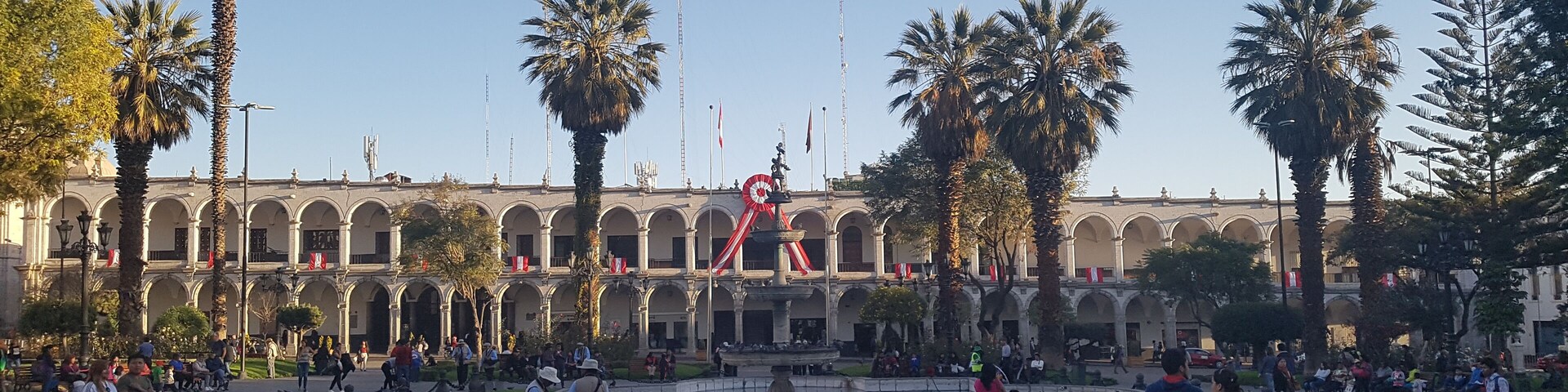 Plaza de Armas Arequipa. Peru