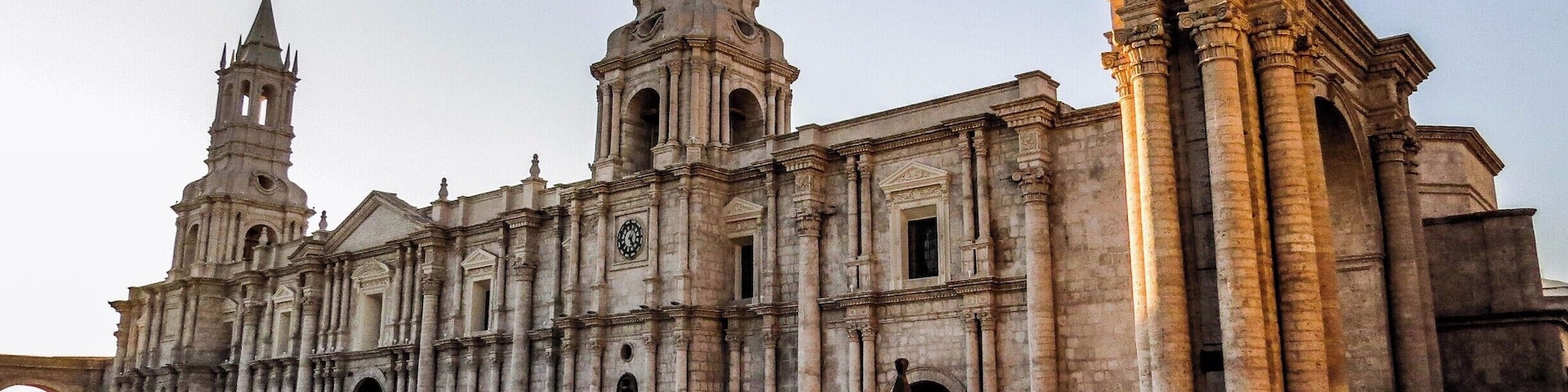 Arequipa Cathedral, Arequipa, Peru.