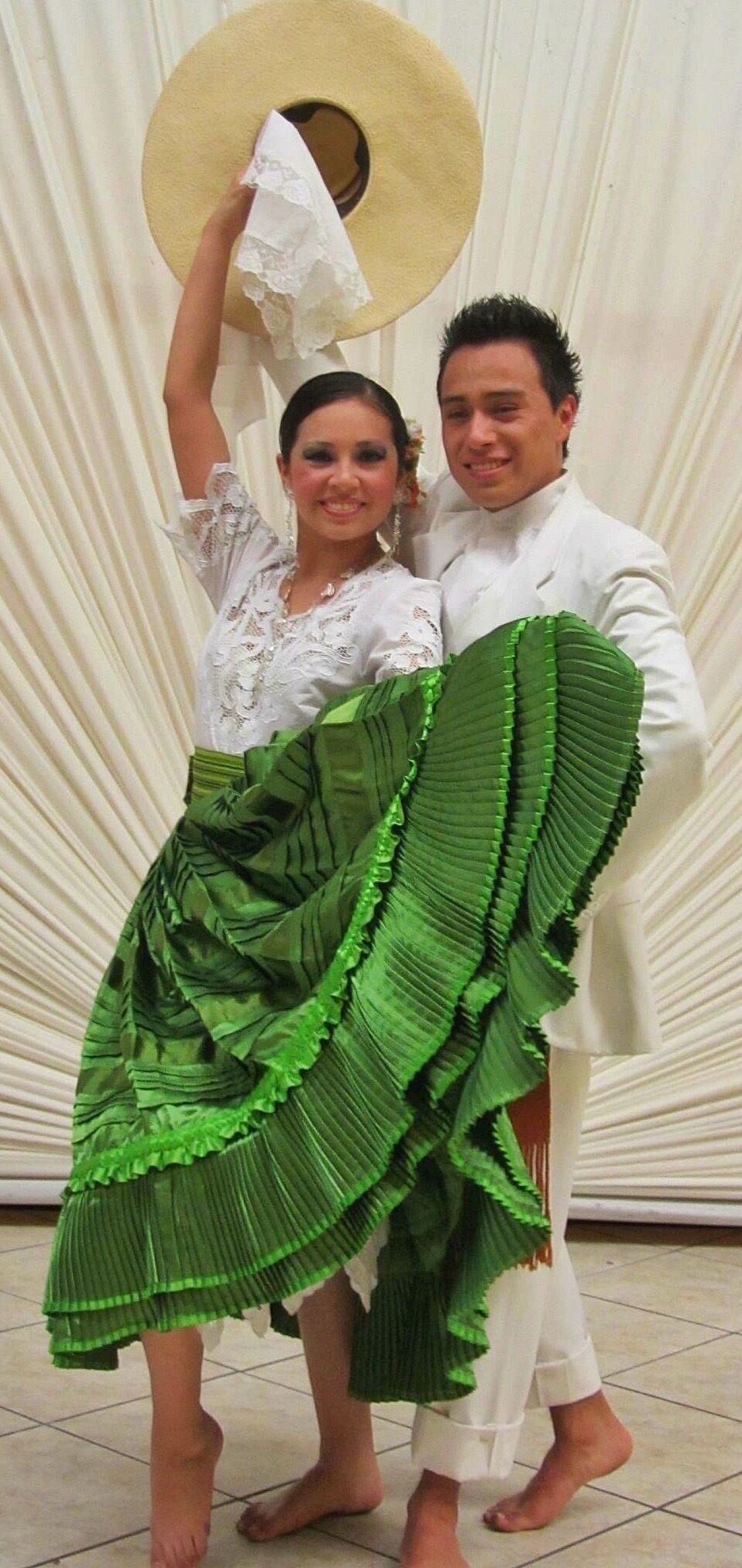 So after the Latin dancing they danced to Dancing Queen...it was too wonderful.

#green #peru