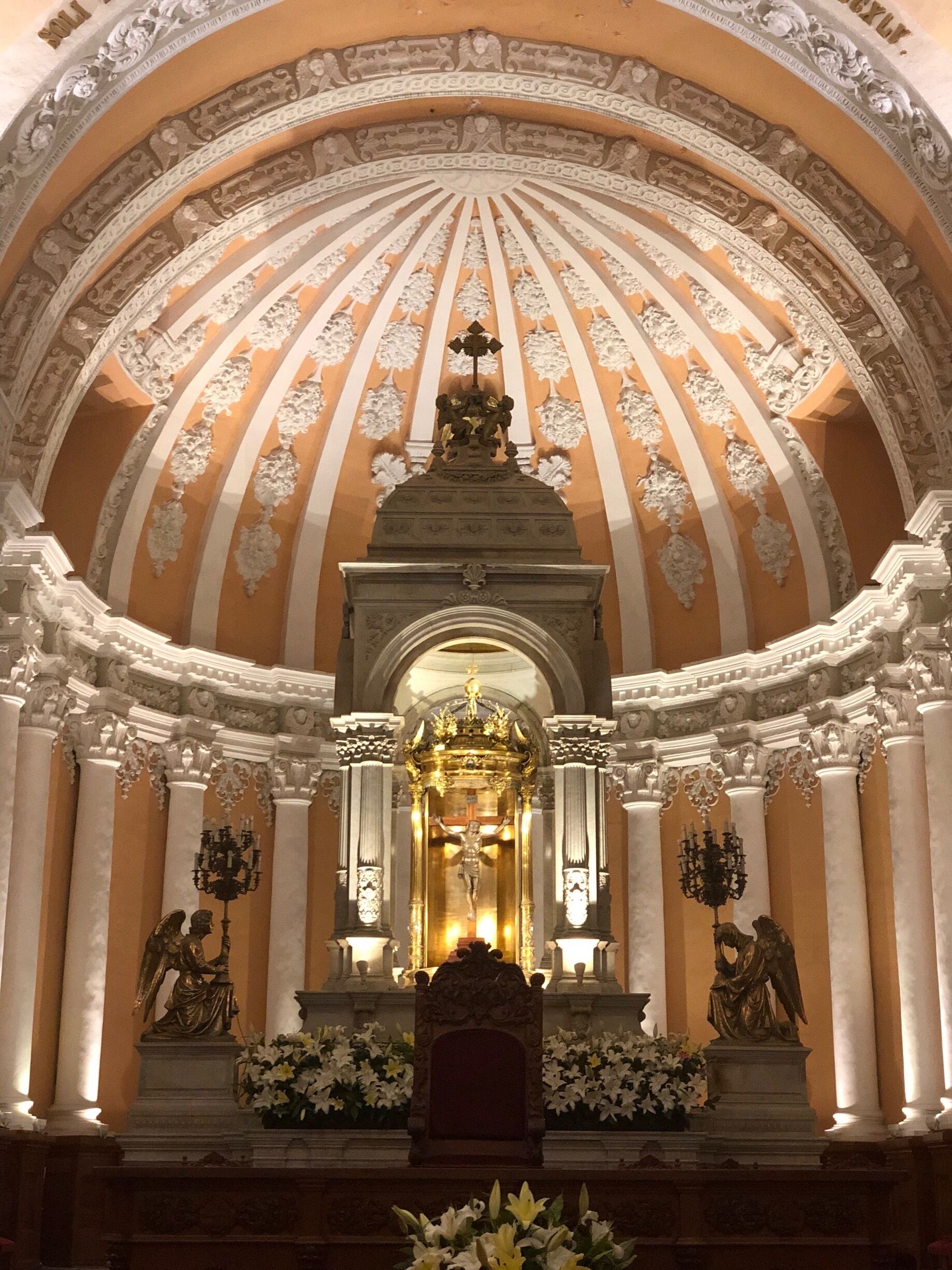 Inside the cathedral 