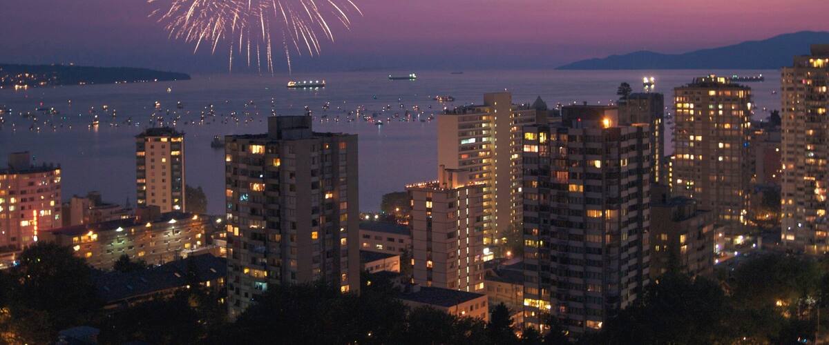 The international fireworks competition at English Bay in Vancouver is always an amazing show and a great excuse to hang out with friends on the beach. #roadtrip