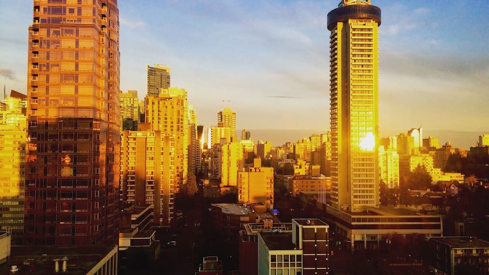 Vancouver at the sunset. #lovemytown