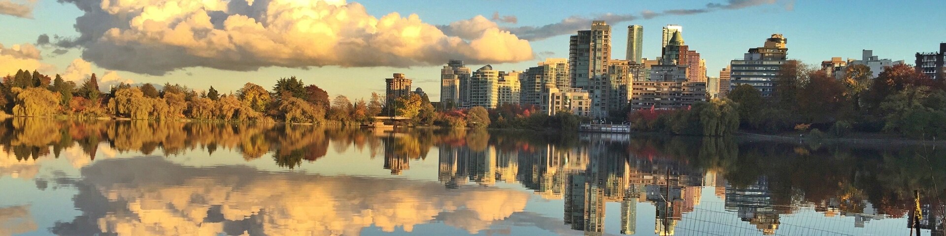 A perfect end to a walk through Stanley Park. Plenty colourful ducks, great blue herons, squirrels and the occasional raccoon.
I recommend walking the seawall to third beach. Then head left at the top of the stairs, and take the Tatlow trail through the park to Lost Lagoon.