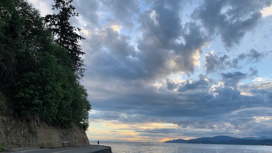 Stanley park at dusk #nature #ocean #sunset #seaside