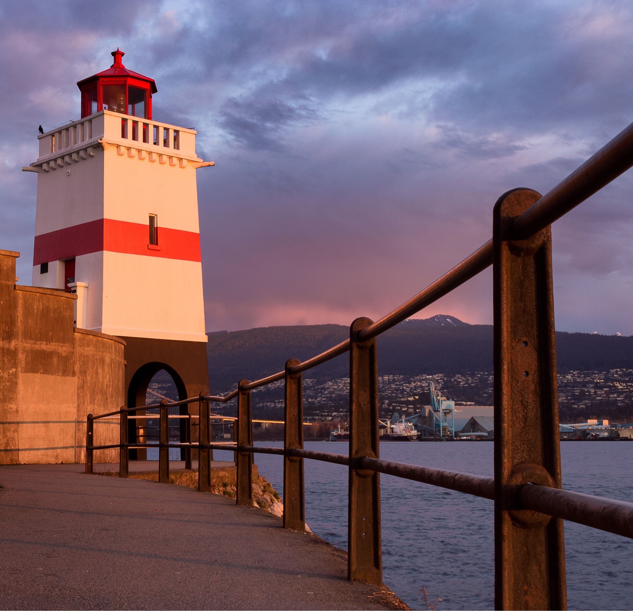 Vancouver False Creek Seawall