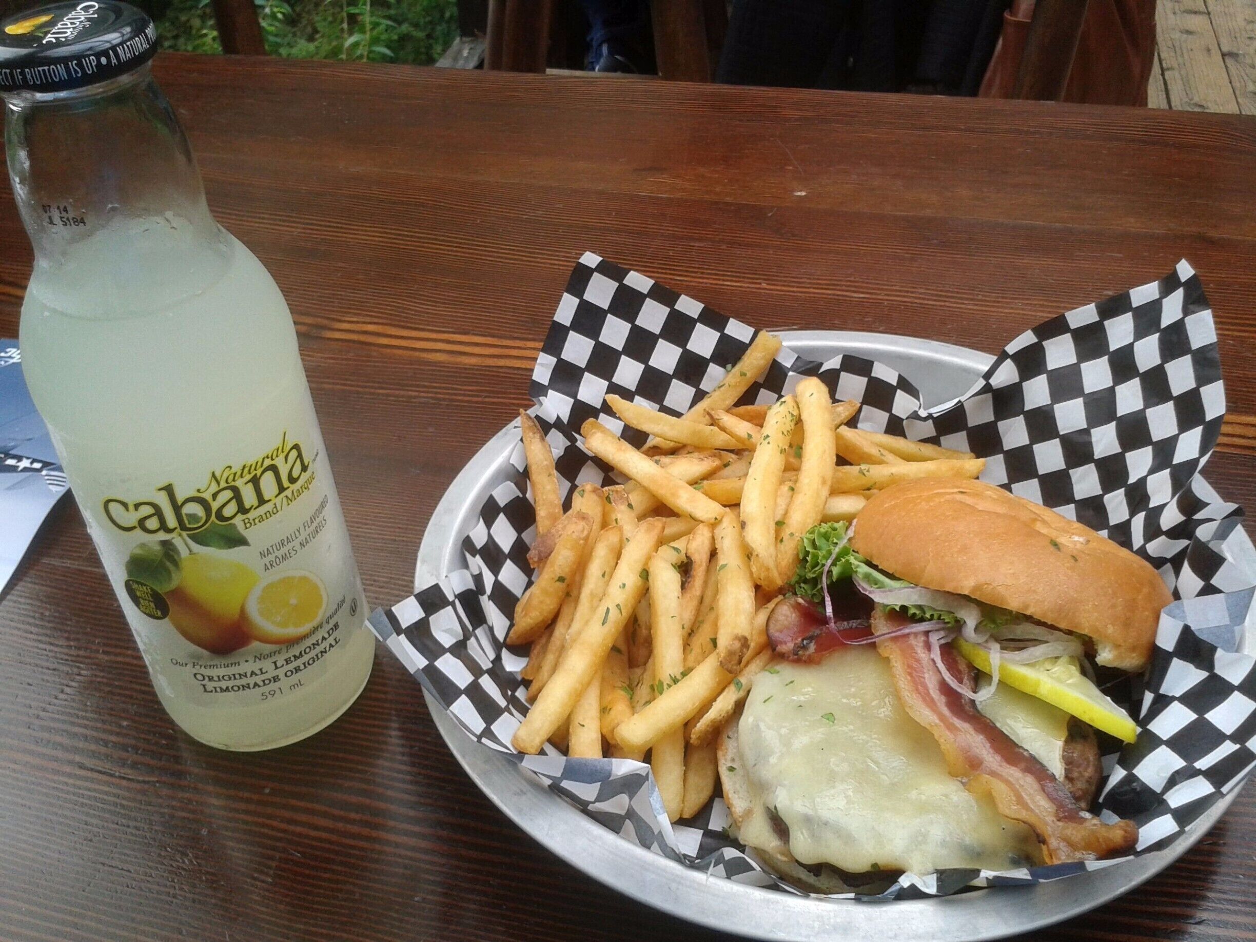 #FoodieFinds  , great view across the bridge , and great food . what more do you want .