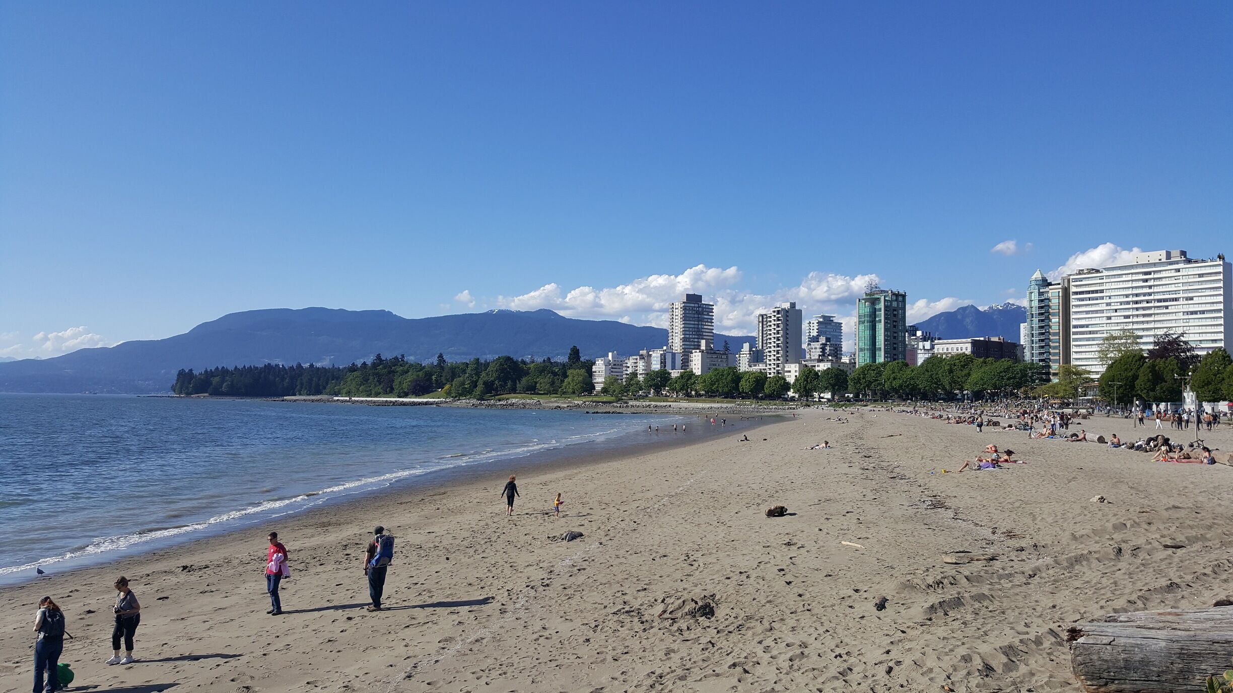 English bay beach, Vancouver
#blue