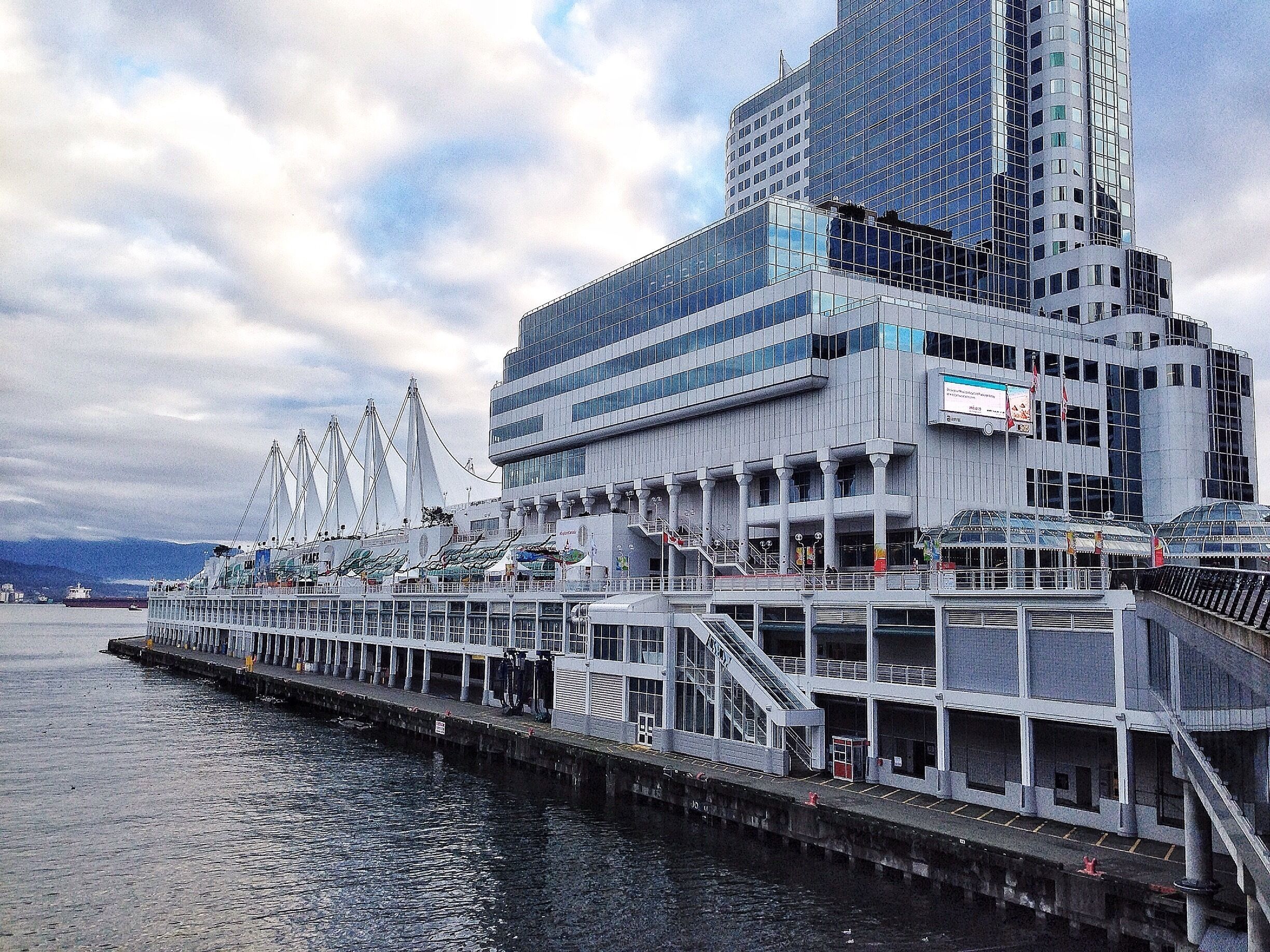 Not too much opened or going on but I have read that in the summer this place is alive with festivals, shopping, fine dining,  and cruise ships will often dock at this location. 